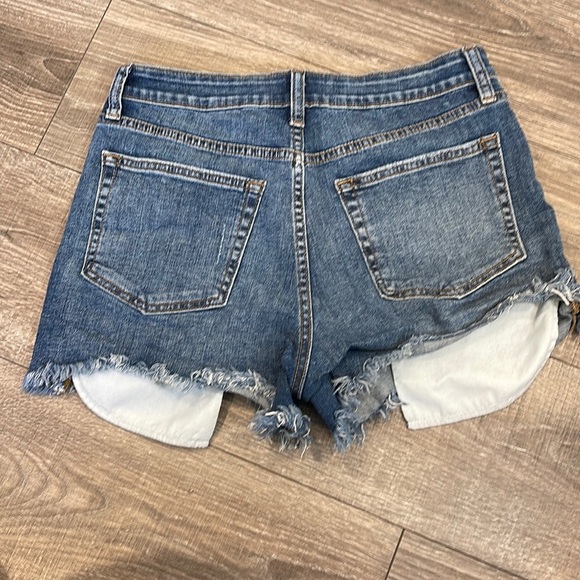 JUST USA High Rise Shorts size Large - Picture 2 of 3